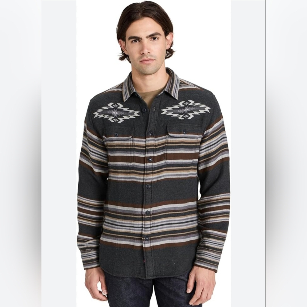 Faherty Doug Good Feather Canyon Over Shirt